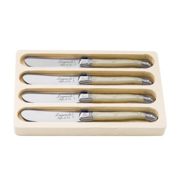 SET 4 SPALMABURRO 6,5cm.PEARL PREMIUM