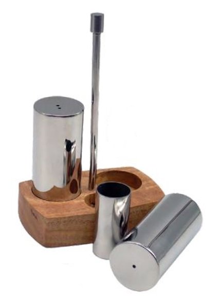 SET SALE/PEPE/STECCHI TONDI INOX/LEGNO