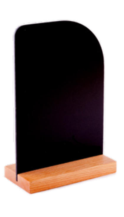 LAVAGNA DA TAVOLO 15x8x24 CON BASE LEGNO