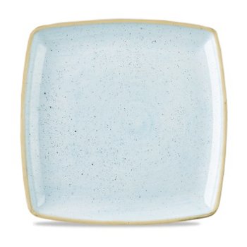 PIATTO QUADRO COUP 27 AZZURRO STONECA