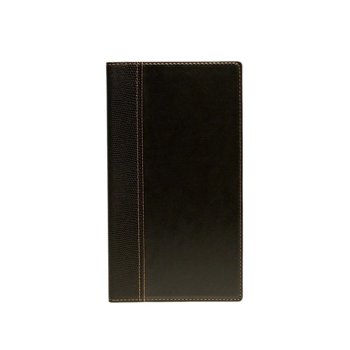 P/CONTO SIMILPELLE 24x13 NERO TRENDY