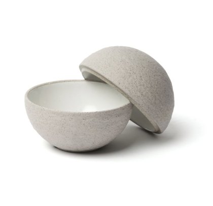PIATTO SFERICO DOLMEN WHITE Ø13cm