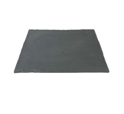 PIATTO 20x20 PORC.ardesiaNERA