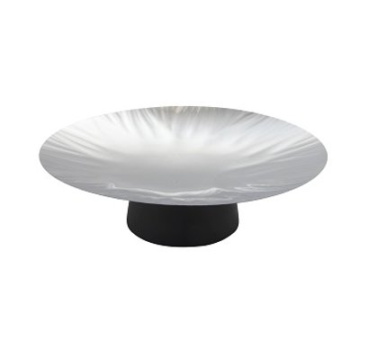 CENTROTAVOLA 36cmIMPERFETTO LEGNO/INOX