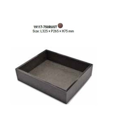 CASSETTA BUFFET ACRIL GN1/2 H7,5 EFF RUGGINE