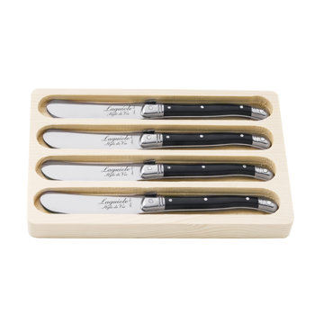 SET 4 SPALMABURRO 6,5cm.BLACK PREMIUM