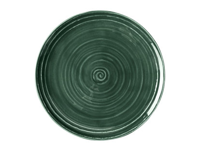 PIATTO PIANO 17,5 cm.MOSS GREEN TERRA