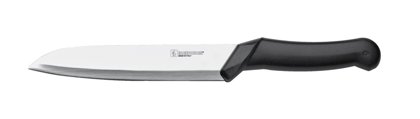 COLTELLO SANTOKU 18 M/NERO CASA