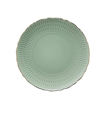 SOTTOPIATTO 32 VERDE F/ORO CONTESSA
