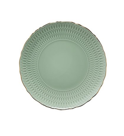 SOTTOPIATTO 32 VERDE F/ORO CONTESSA