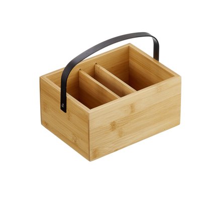 CASSETTINA C/MANICO 3sc20x15x10 BAMBOO