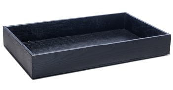 CASSETTA BUFFET LEGNO GN1/1 H7,5 NERA