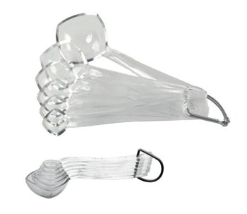 SET 6 CUCCHIAI MISURATORI POLIC.