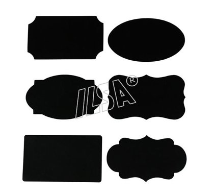 SET 72pz/6mod.TARGHETTE LAV.8x5  E5900