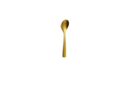 CUCCHIAIO MOKA 18/C BCN SATIN GOLD COMAS