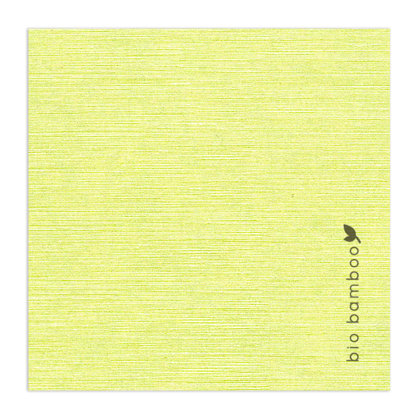 C/50 TOVAGLIOLINI 25x25 VERDE BIOCOLOR