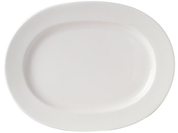 PIATTO OVALE 33 ASCOT BONE CH N1010
