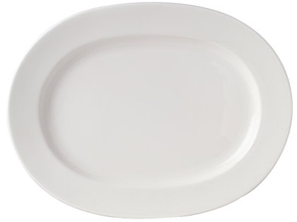 PIATTO OVALE 33 ASCOT BONE CH N1010