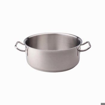 CASSERUOLA BASSA 2M 24 INOX INDUZ.AGN