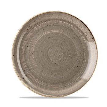 PIATTO PIANO COUP 22 GRIGIO STONECAST
