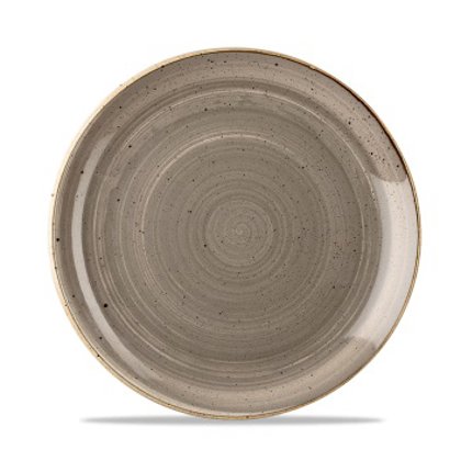 PIATTO PIANO COUP 22 GRIGIO STONECAST