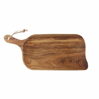 TAGLIERE RETT.INCAVO C/M.44x20h2 TEAK