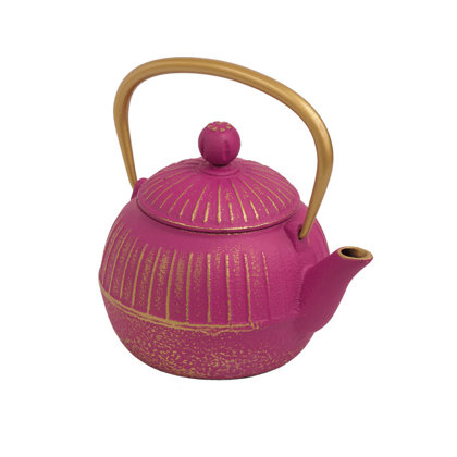 TEIERA IN GHISA 500ml FUCSIA