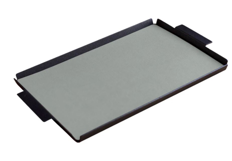 VASSOIO 35x45 NERO/GRIGIO CHIAR.STELLA