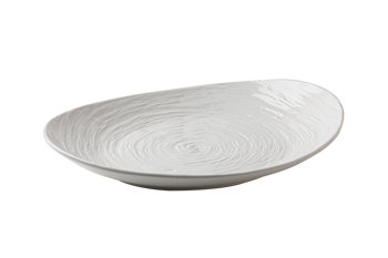 PIATTO OVALE 32x26 GOURMET BCO MATRIX