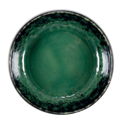PIATTO FONDO 21 DEIMOS NERO/VERDE