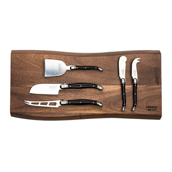 SET 5 COLTELLI FORMAGGIO BLACK PREMIUM