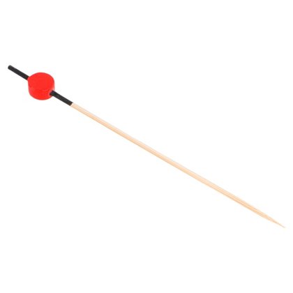 C/100 STECCHI BAMBOO ROSSO/NERO 12 cm