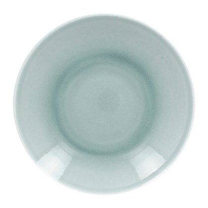 PIATTO FONDO TONDO VINTAGE 23 BLU