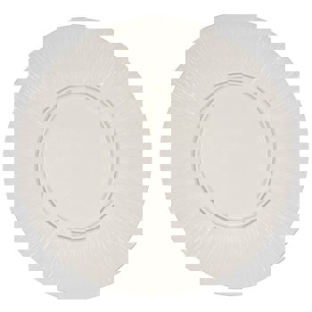 PIATTO PIANO 22 D.FACE APHROS BCO RIL.