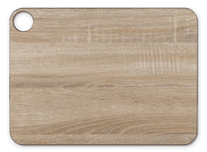 TAGLIERE MARRONE 37,7×27,7 ARCOS