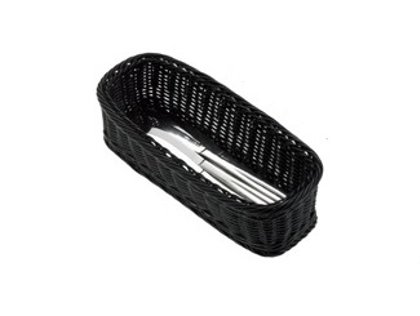 CESTINO RETTANG.28x11x7 VOGUE NERO P