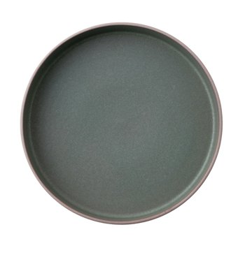 PIATTO FONDO 20 C/BORDO VERDE SANDIE