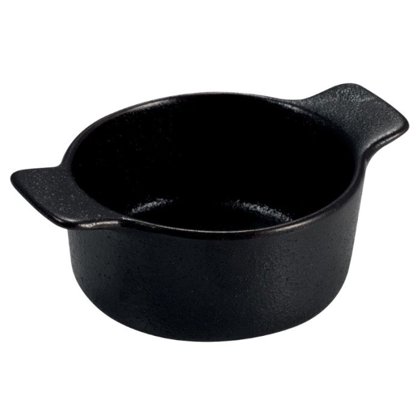 CASSERUOLINA FINGER TONDA 7 RUPIS NERA