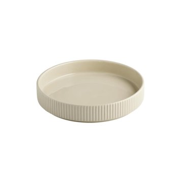PIATTO WALLED Ø20×4h THE GRID SABBIA