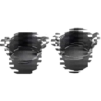 TEGAME NERO 2M GHISA Ø 16cm IND.
