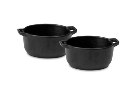 CASSERUOLA TONDA 10cm.NERA 2/M FINGER