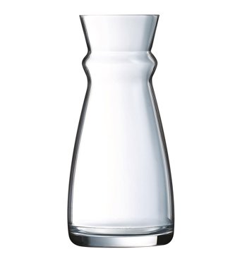 CARAFFA FLUID 0,5L TRASPARENTE S/TAPPO
