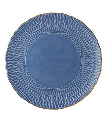 SOTTOPIATTO 32 BLU F/ORO CONTESSA