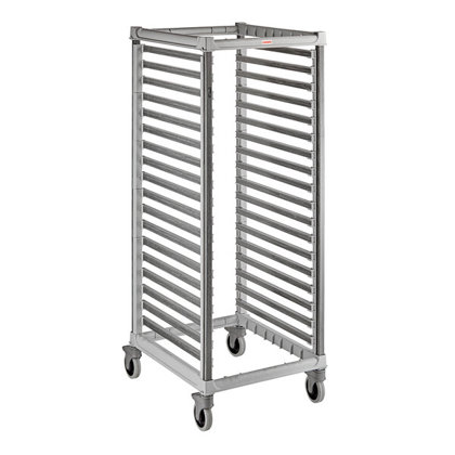 CARRELLO PLASTICA 18 TEGLIE GN2/1 H.170 BUL