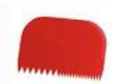RASCHIETTO ROSSO PETTINE PAVONI