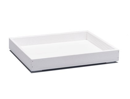 CASSETTA BUFFET LEGNO GN1/2 H4 BIANCA