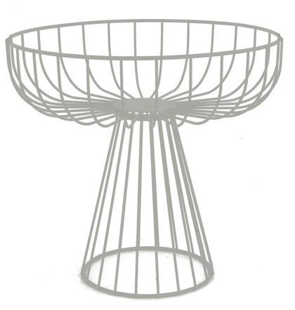 CESTA P/FRUTTA ALTA FILO 30xH15 BURRO CALEIDO