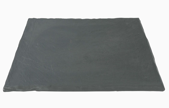 PIATTO 25x25 PORC.ardesiaNERA