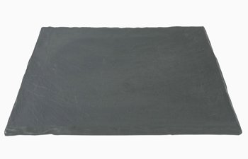 PIATTO 25x25 PORC.ardesiaNERA