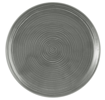 PIATTO PIANO 27,5 cm.PEARL GREY TERRA